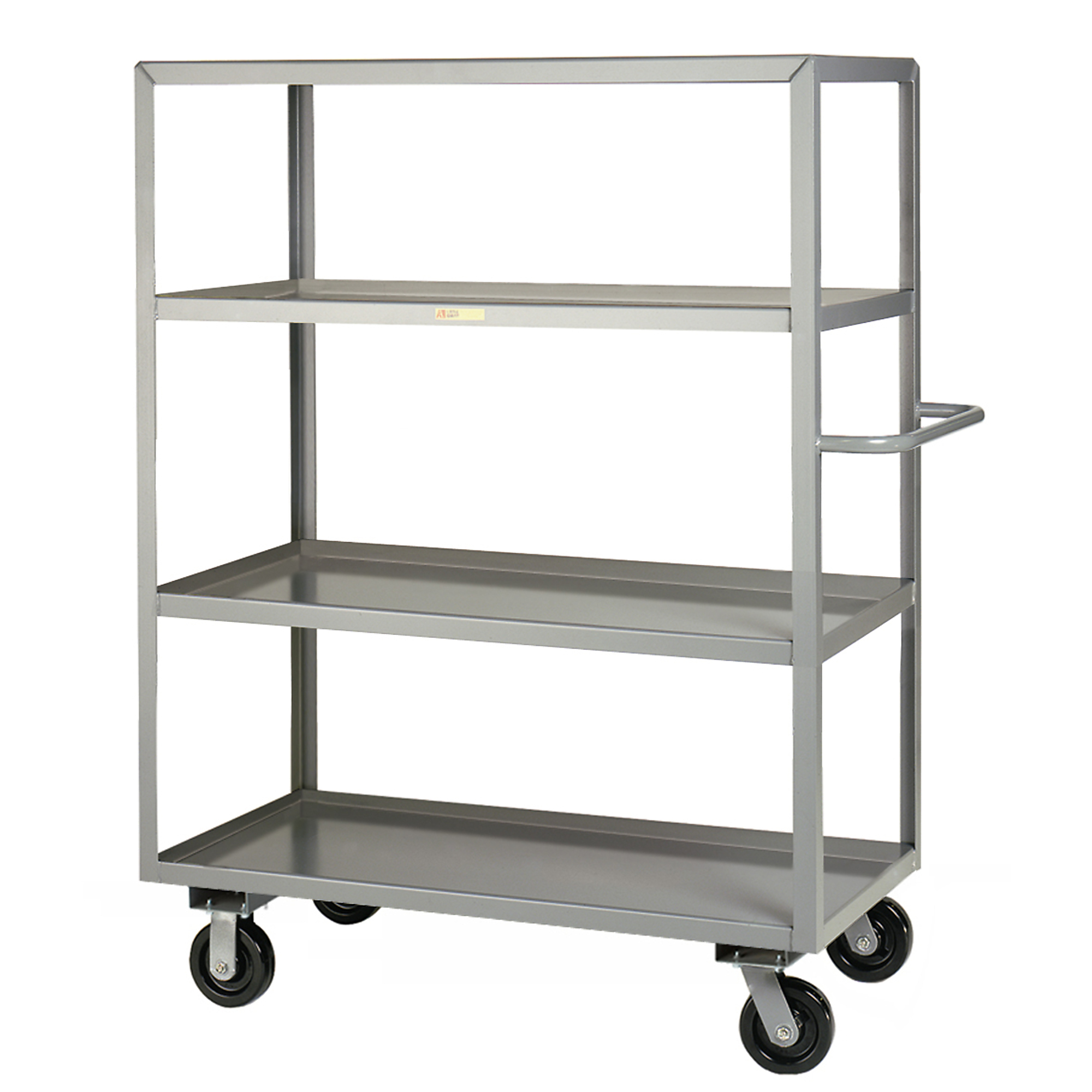 Little Giant Multi-Shelf Truck - 24in. x 36in., 3600-Lb. Capacity, 4 Shelves, Carbon Steel, Model# 4ML-2436-6PH